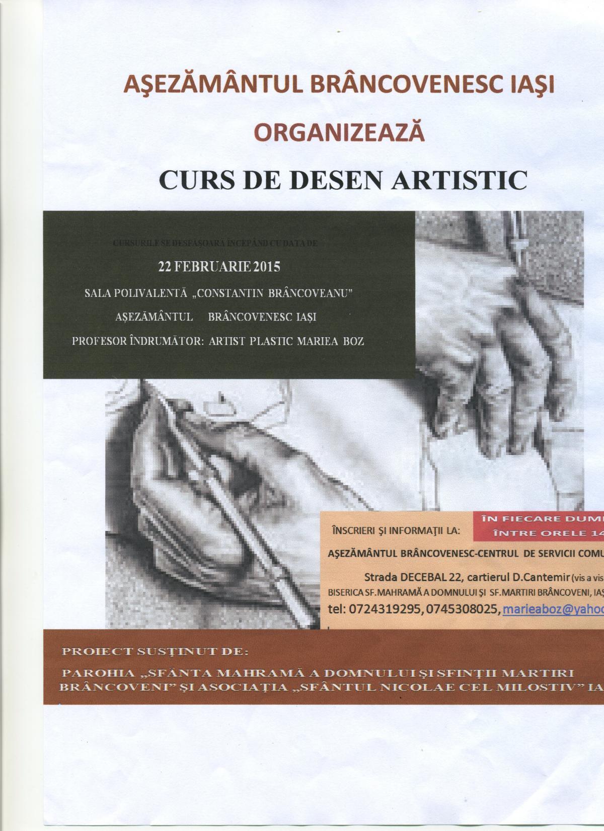 CURS DE DESEN ATISTIC